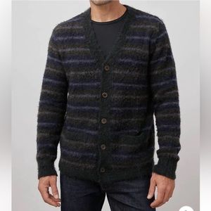 Rails Jasper‎ Cardigan In Dawn Fog Stripe men’s size XXL